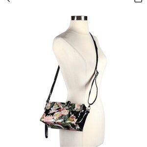 Ted Baker London Floral Black Crossbody Bag